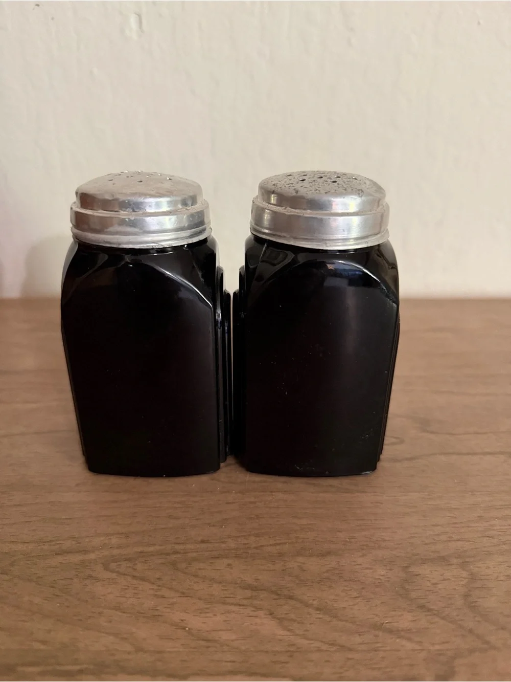 Vinatage McKee Black Roman Arch Flour & Sugar
